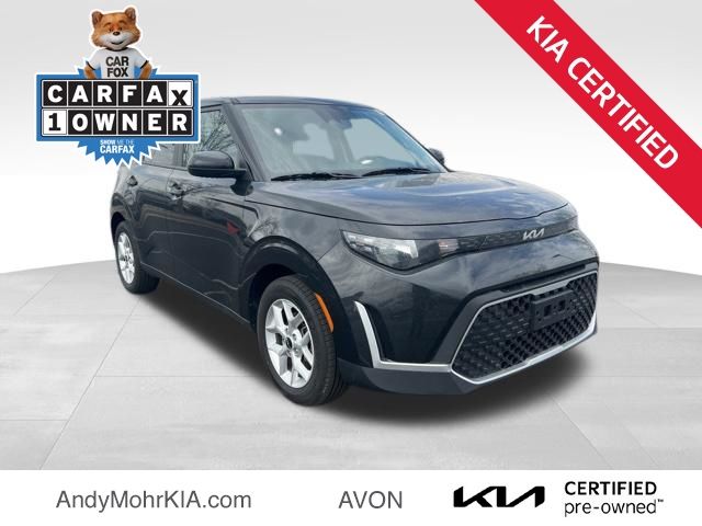 Fusion Black 2025 Kia Soul LX FWD SUV / Crossover Front-Wheel Drive Continuously Variable Transmission