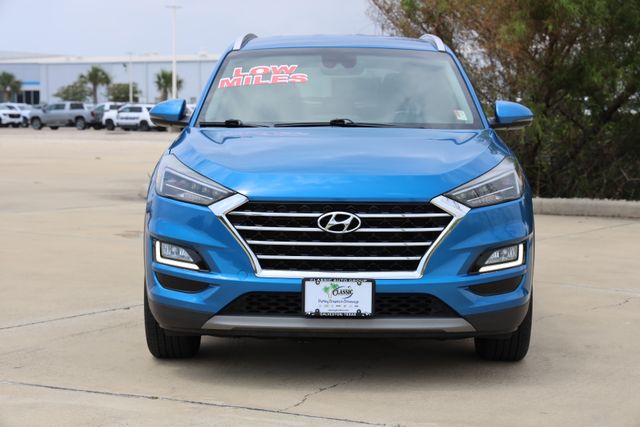 2021 Hyundai Tucson Limited Blue at Texan Dodge Chrysler Jeep Ram