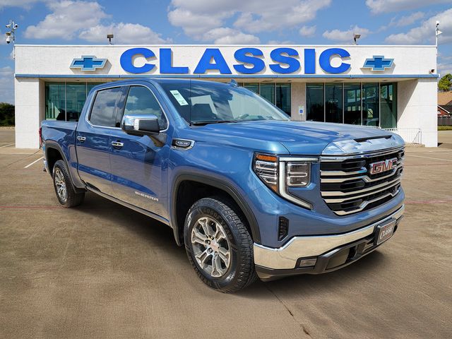 Downpour Metallic 2024 GMC Sierra 1500 Pickup Truck Four-Wheel Drive Automatic