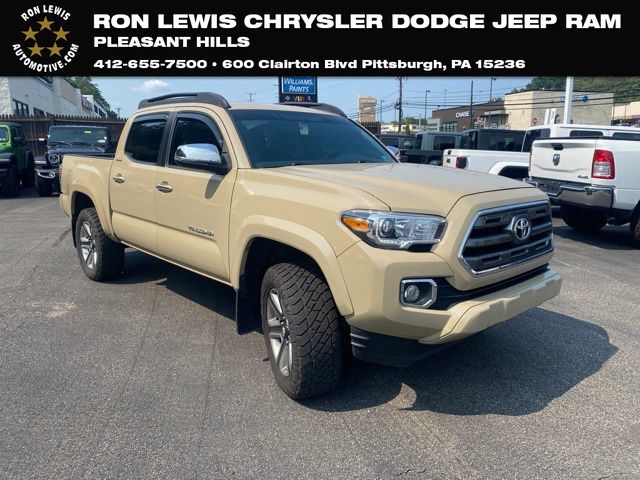 Brown 2017 Toyota Tacoma Pickup Truck Four-Wheel Drive 6-Speed Automatic