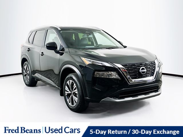 Super Black 2023 Nissan Rogue SUV / Crossover All-Wheel Drive Continuously Variable Transmission