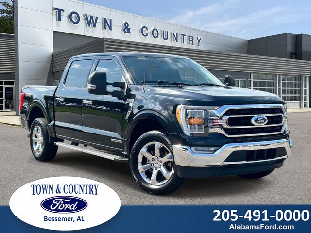 Agate Black Metallic 2022 Ford F-150 Pickup Truck Four-Wheel Drive Automatic
