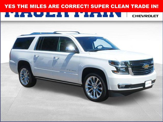 White (Iridescent Pearl Tricoat) 2019 Chevrolet Suburban 1500 Premier 4WD SUV / Crossover Four-Wheel Drive