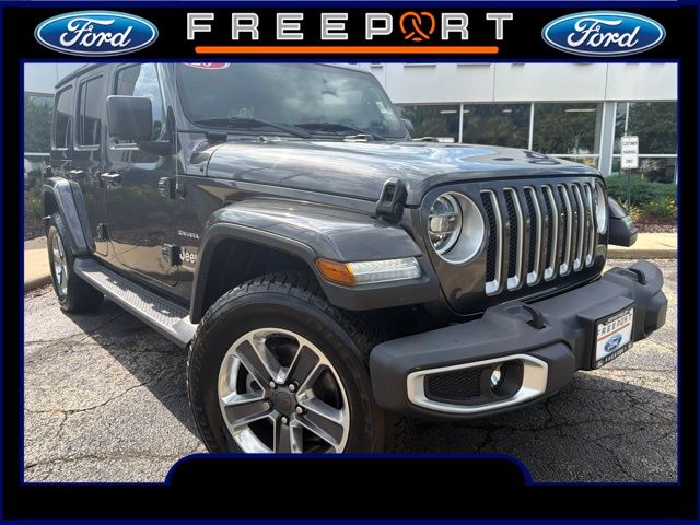 Gray (Granite Crystal Metallic Clearcoat) 2020 Jeep Wrangler SUV / Crossover Four-Wheel Drive 8-Speed Automatic