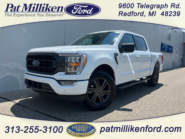 Oxford White 2022 Ford F-150 Pickup Truck Four-Wheel Drive Automatic