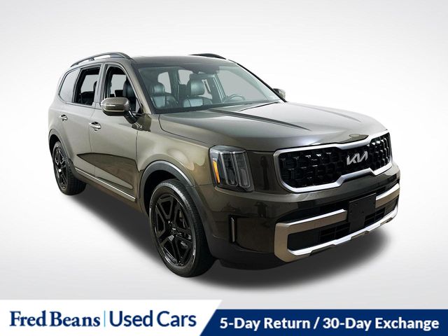 Dark Moss 2023 Kia Telluride EX X-Line AWD SUV / Crossover All-Wheel Drive 8-Speed Automatic