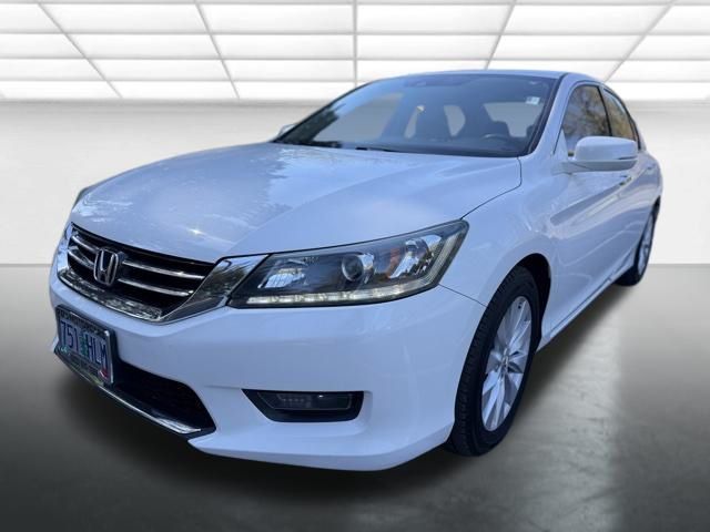 White 2015 Honda Accord EX-L V6 Sedan Front-Wheel Drive 6-Speed Automatic