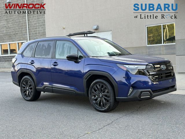 Sapphire Blue Pearl 2026 Subaru Forester SUV / Crossover All-Wheel Drive Continuously Variable Transmission