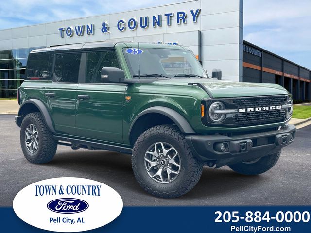 Eruption Green Metallic 2025 Ford Bronco Badlands 4-Door 4WD SUV / Crossover Four-Wheel Drive Automatic