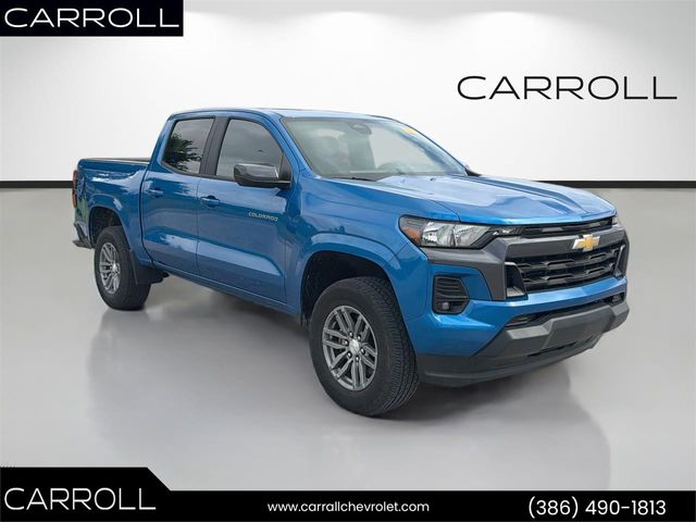 Glacier Blue Metallic 2024 Chevrolet Colorado Pickup Truck 4X2 8-Speed Automatic