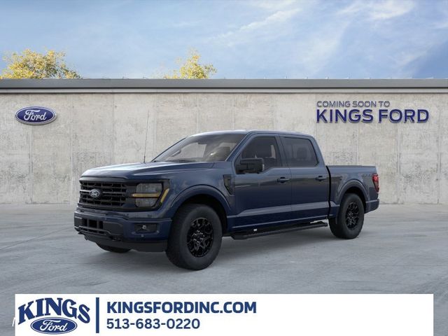 Antimatter Blue Metallic 2026 Ford F-150 Pickup Truck Four-Wheel Drive Automatic