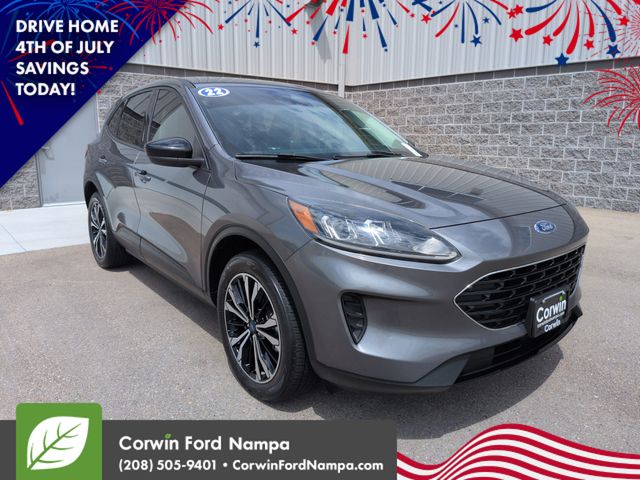 Gray Metallic 2022 Ford Escape SUV / Crossover All-Wheel Drive 8-Speed Automatic