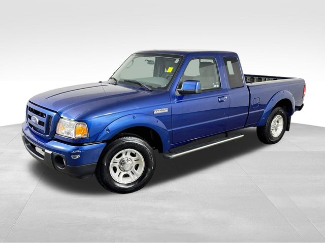 Vista Blue Metallic 2010 Ford Ranger Pickup Truck 4X2 5-Speed Automatic Overdrive