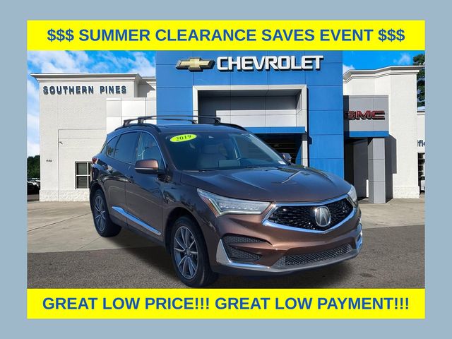 Brown (Canyon Bronze Metallic) 2019 Acura RDX SUV / Crossover Front-Wheel Drive Automatic