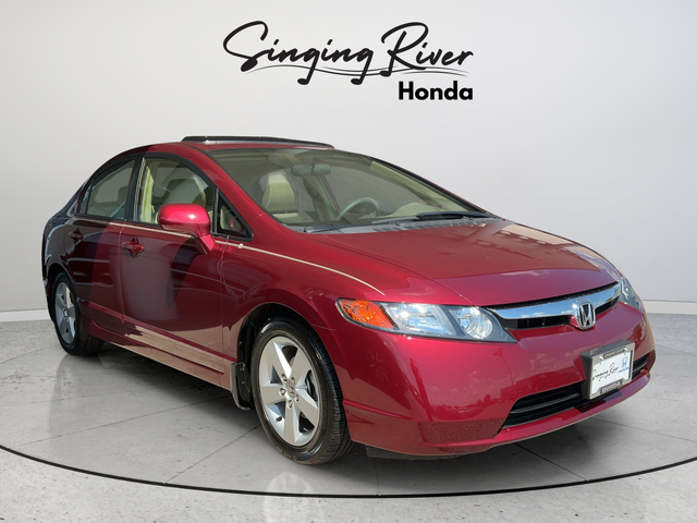 Gray (Magnetic Pearl) 2006 Honda Civic Sedan Front-Wheel Drive 5-Speed Manual