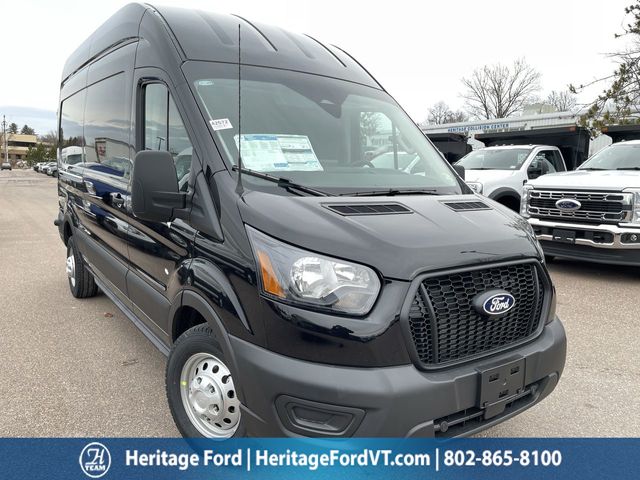 Agate Black Metallic 2026 Ford Transit Cargo 350 High Roof LB AWD Van All-Wheel Drive