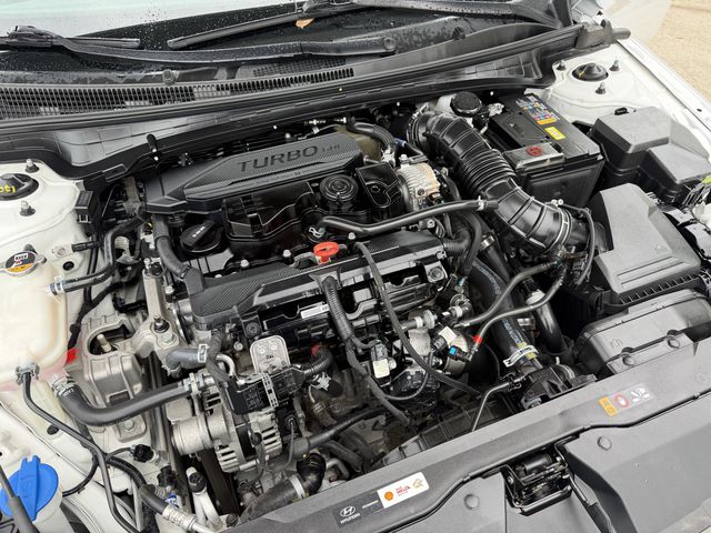 2025 Hyundai Elantra N Line White at DeMontrond Gulf Freeway