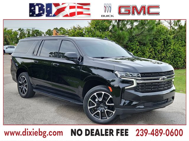 Black 2021 Chevrolet Suburban SUV / Crossover Four-Wheel Drive 