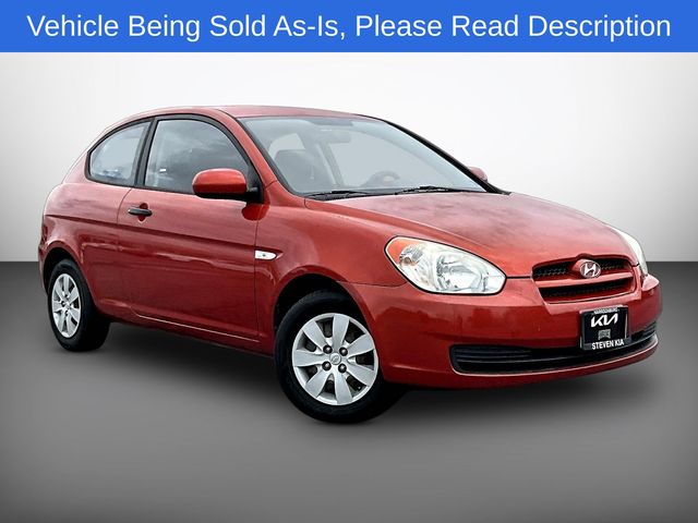 Orange (Tango Red Metallic) 2010 Hyundai Accent Hatchback Front-Wheel Drive 4-Speed Automatic Overdrive