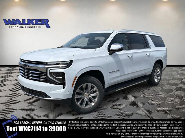 Polar White Tricoat 2026 Chevrolet Suburban Premier 4WD SUV / Crossover Four-Wheel Drive