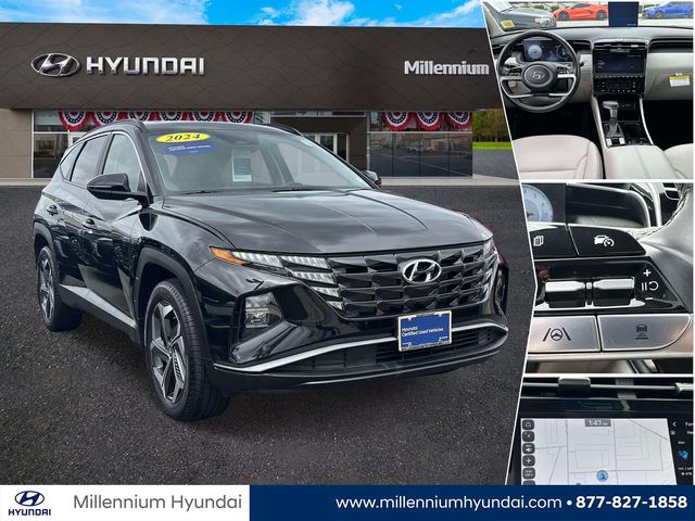 Black Pearl 2024 Hyundai Tucson SUV / Crossover All-Wheel Drive 8-Speed Automatic