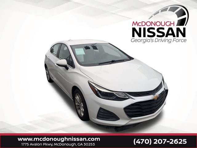 Summit White 2019 Chevrolet Cruze Hatchback Front-Wheel Drive 6-Speed Automatic