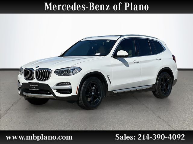 Alpine White 2021 BMW X3 xDrive30i AWD SUV / Crossover All-Wheel Drive 8-Speed Automatic