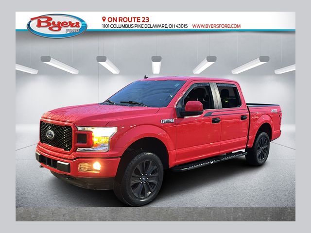 Race Red 2020 Ford F-150 XL SuperCrew 4WD Pickup Truck Four-Wheel Drive Automatic