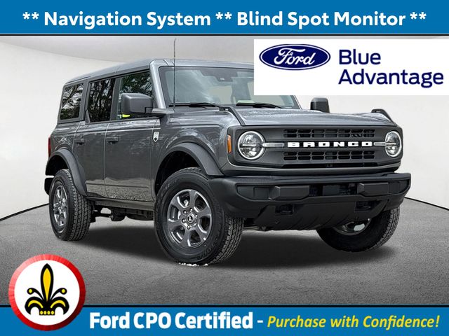 Carbonized Gray Metallic 2025 Ford Bronco Big Bend 4-Door 4WD SUV / Crossover Four-Wheel Drive Automatic