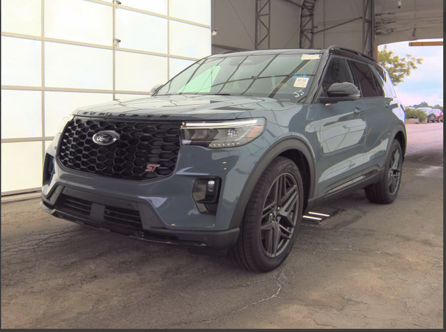 Vapor Blue 2025 Ford Explorer SUV / Crossover All-Wheel Drive Automatic