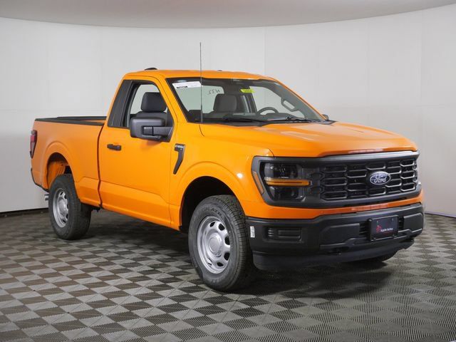 Orange 2026 Ford F-150 Pickup Truck Four-Wheel Drive Automatic