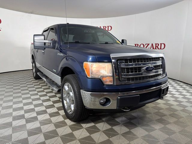 Blue Flame Metallic 2013 Ford F-150 Pickup Truck Four-Wheel Drive 6-Speed Automatic