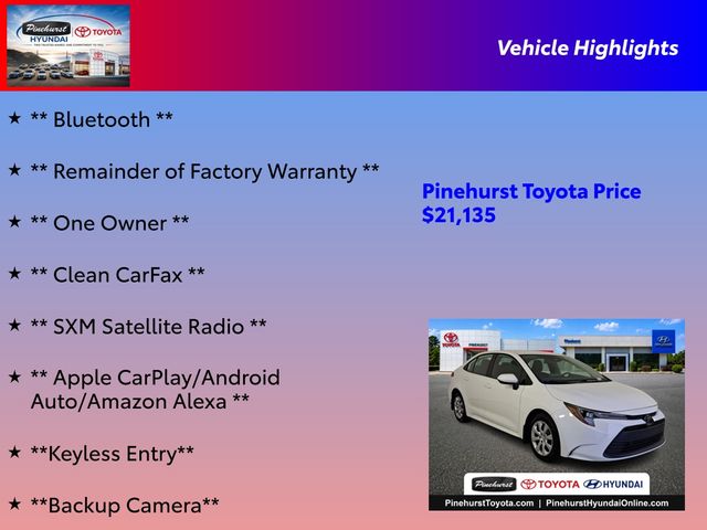 Used 2025 Toyota Corolla Sedan
