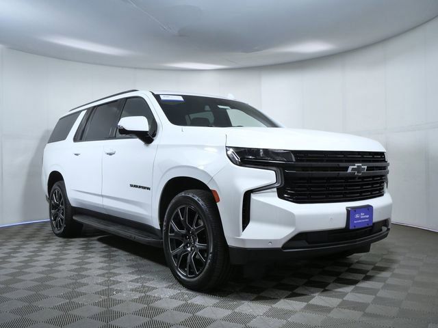 Summit White 2023 Chevrolet Suburban RST 4WD SUV / Crossover Four-Wheel Drive