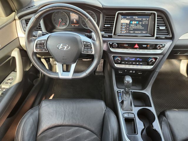 2019 Hyundai Sonata Sport Gray at Texan Dodge Chrysler Jeep Ram