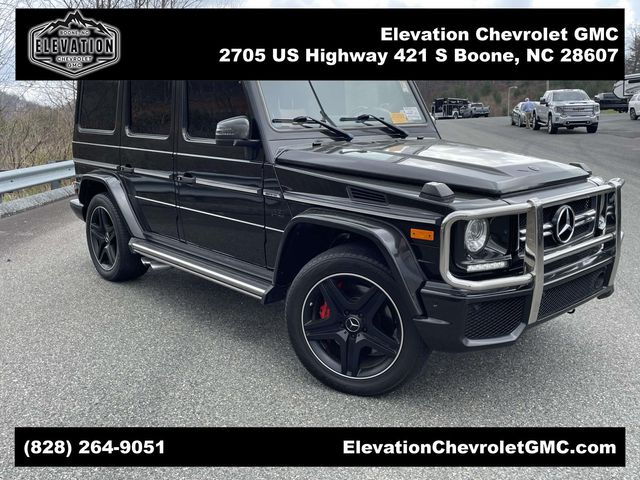 Black 2016 Mercedes-Benz G-Class G 63 AMG 4MATIC SUV / Crossover All-Wheel Drive 7-Speed Automatic