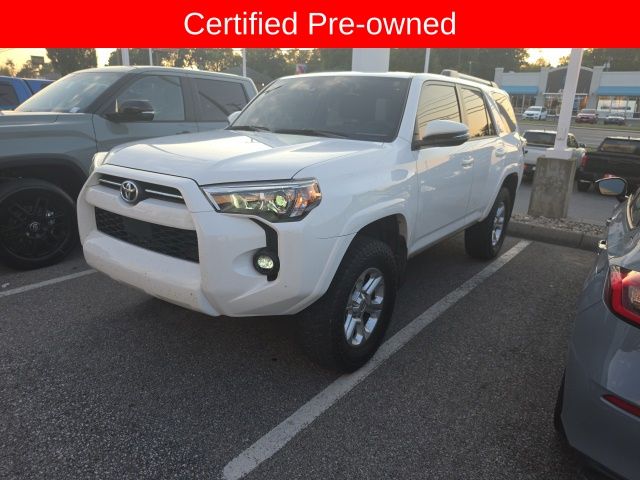 White 2022 Toyota 4Runner SUV / Crossover Four-Wheel Drive 5-Speed Automatic