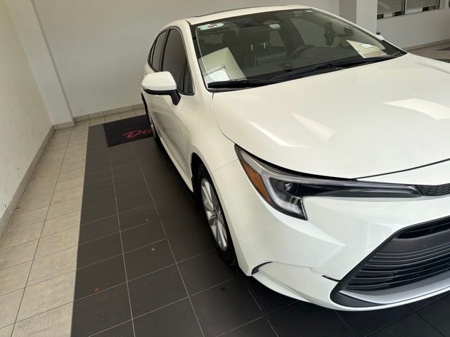 2024 Toyota Corolla Hybrid XLE White at Classic Chevrolet Galveston