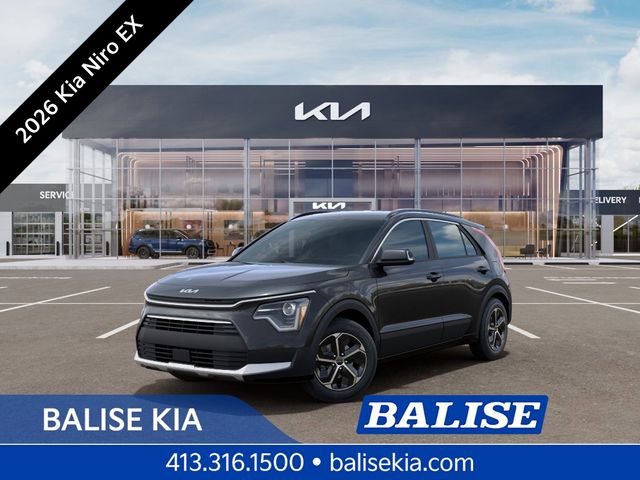 Interstellar Gray 2026 Kia Niro SUV / Crossover Front-Wheel Drive 6-Speed Dual Clutch
