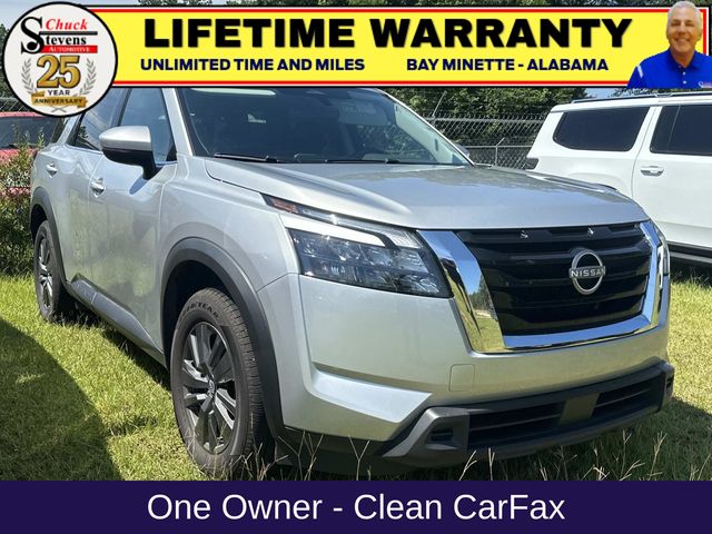 Brilliant Silver Metallic 2024 Nissan Pathfinder SUV / Crossover Front-Wheel Drive 9-Speed Automatic