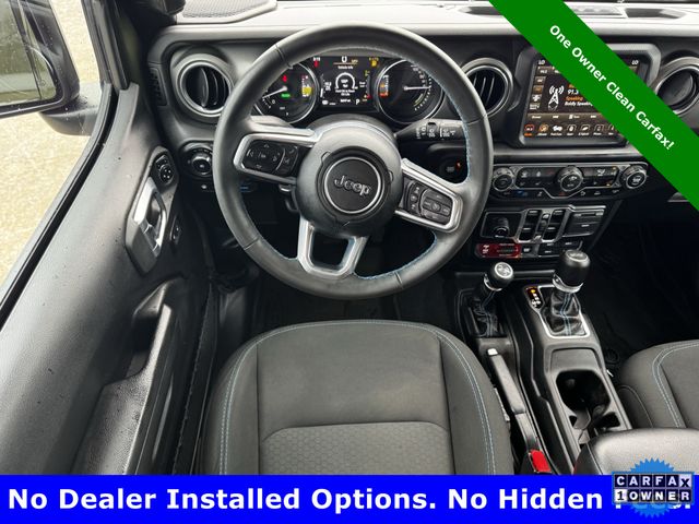 2023 Jeep Wrangler Rubicon 4xe Green at River Oaks CDJR
