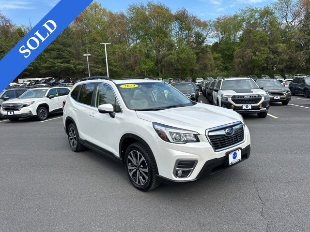 Crystal White Pearl 2019 Subaru Forester 2.5i Limited AWD SUV / Crossover All-Wheel Drive Continuously Variable Transmission