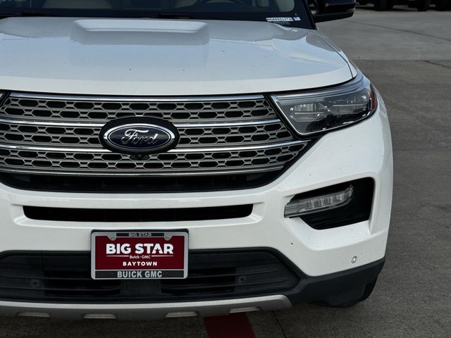 2022 Ford Explorer Limited White at Parkway Family Mazda