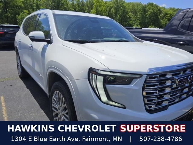 Summit White 2026 GMC Acadia Denali AWD SUV / Crossover Four-Wheel Drive 8-Speed Automatic