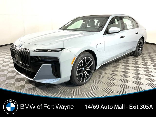 Gray (Brooklyn Grey Metallic) 2025 BMW 7 Series Sedan All-Wheel Drive 8-Speed Automatic