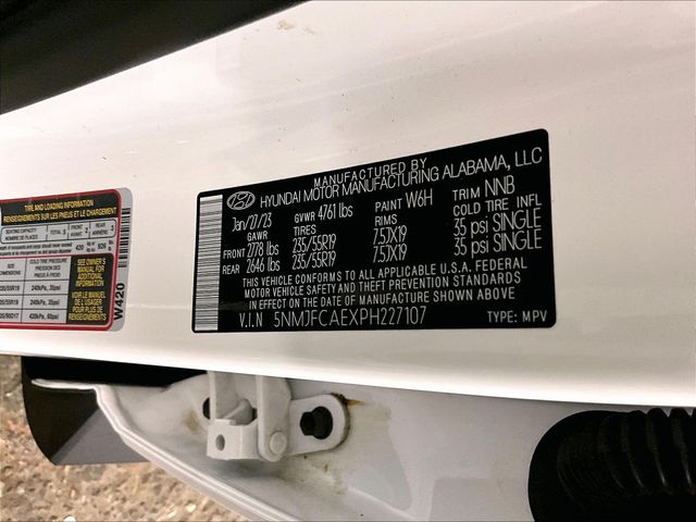 2023 Hyundai Tucson SEL White at Bob Ruth Ford