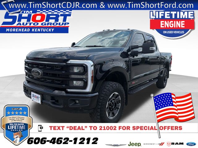 Agate Black Metallic 2024 Ford F-350 Super Duty Pickup Truck Four-Wheel Drive Automatic