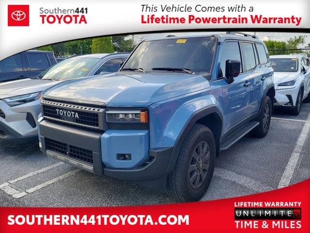 Heritage Blue/Gray Scape 2024 Toyota Land Cruiser SUV / Crossover Four-Wheel Drive 8-Speed Automatic