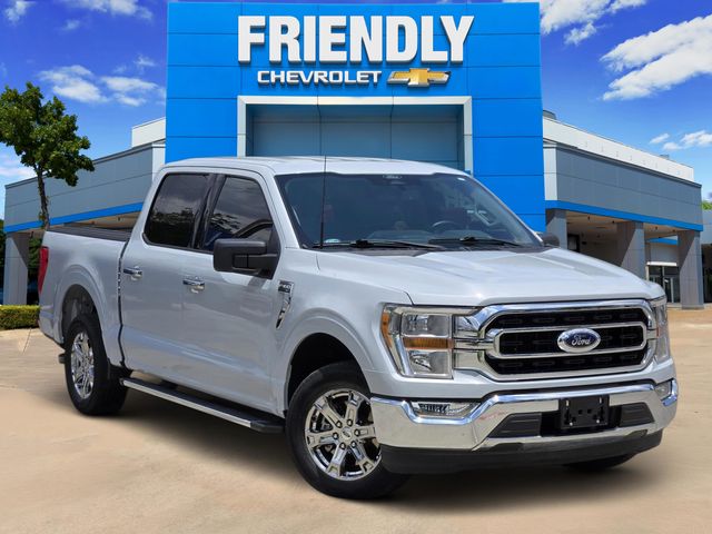 Space White Metallic 2022 Ford F-150 XLT SuperCrew RWD Pickup Truck 4X2 Automatic