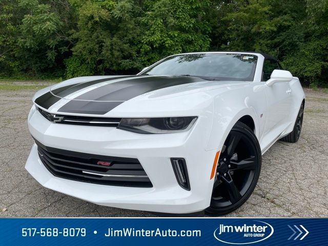 Summit White 2018 Chevrolet Camaro Convertible Rear-Wheel Drive 8-Speed Automatic
